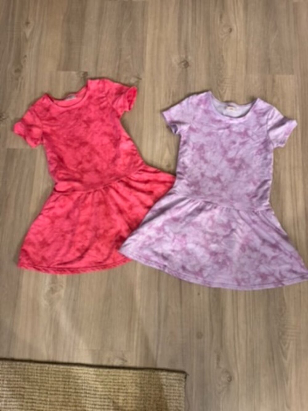 Set of 2 Be Cool Dresses 32 DEGREES size 6. Tie dye